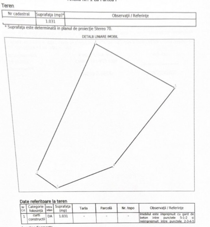 Teren intravilan situat in zona Agigea-Poarta 10