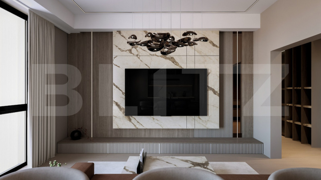 Apartament 3 camere, bloc nou, 77mp, Burdujeni