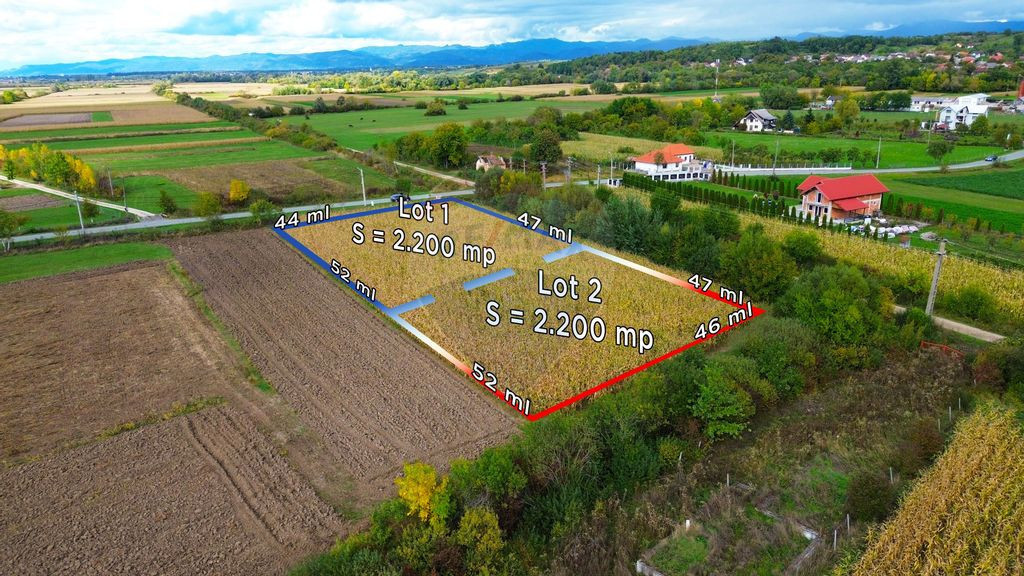 Lot de Teren Intravilan de Vanzare sau Parcela intreaga