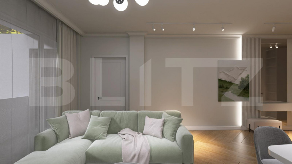 Penthouse nou modern, 3 camere, centrala proprie+panouri fot