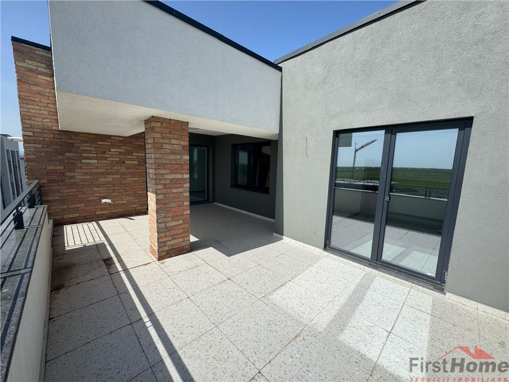 Penthouse 115 mp, terasa 30 mp, parcare boxa, bloc nou