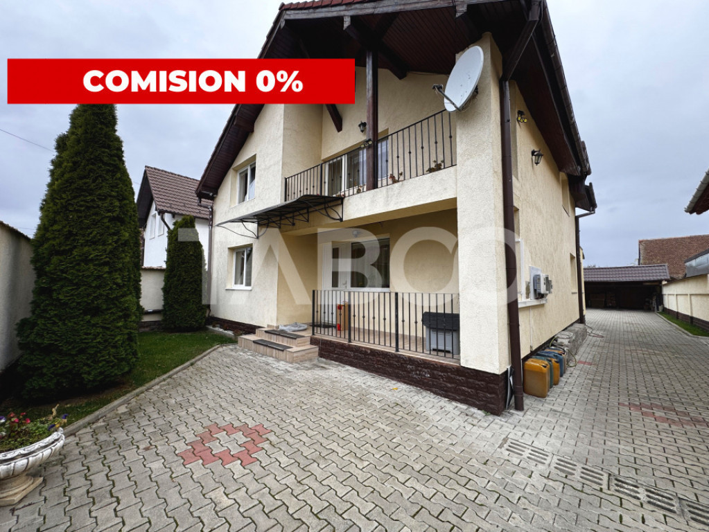 COMISION 0! Casa individuala cu teren 500 mp panouri solare