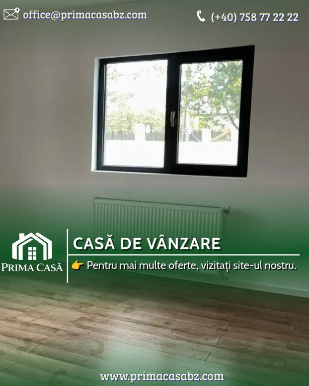 Casa noua 2025 ~ Comuna Stalpu ~ 100mp utili si teren 400mp ~