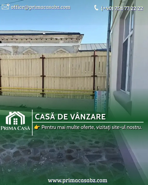 Casa / Spatiu comercial ~ zona ISJ Buzau ~ 160mp ~ Pret: 110.000€