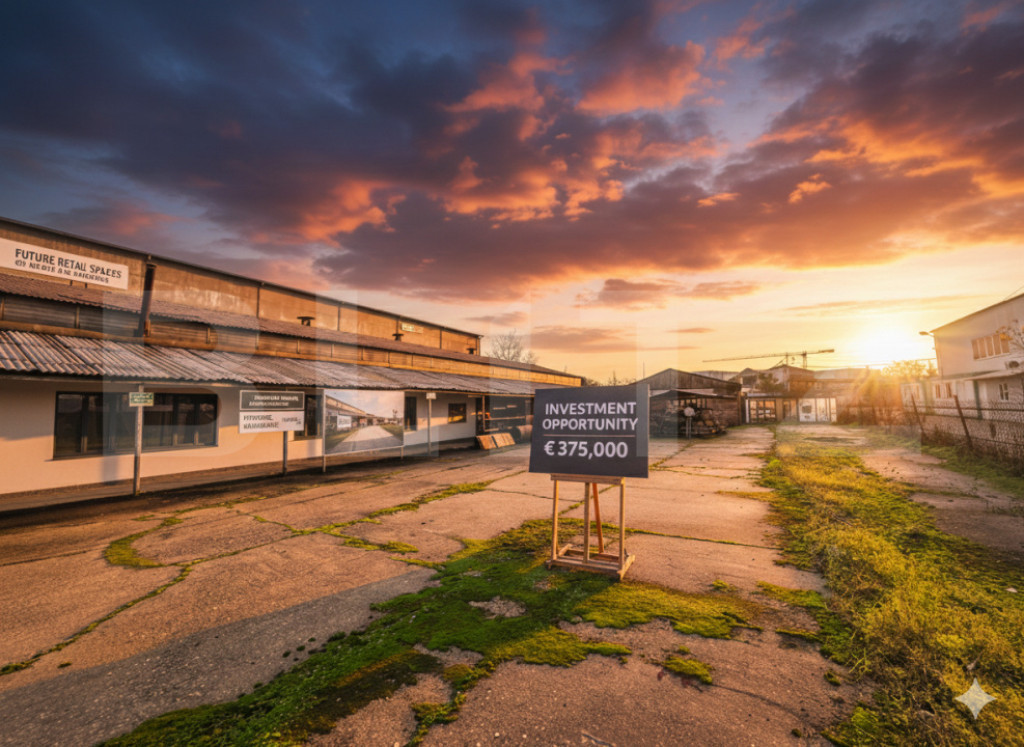 Teren 2.412 mp, hală 600 mp – front 32.5 m, zona Centura