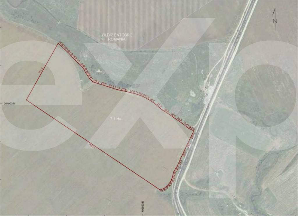 Teren intravilan 71.000 mp de vânzare – Oarja, Argeș | A