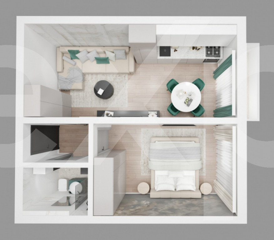 Apartament 2 camere Pitesti | Zona Stadion