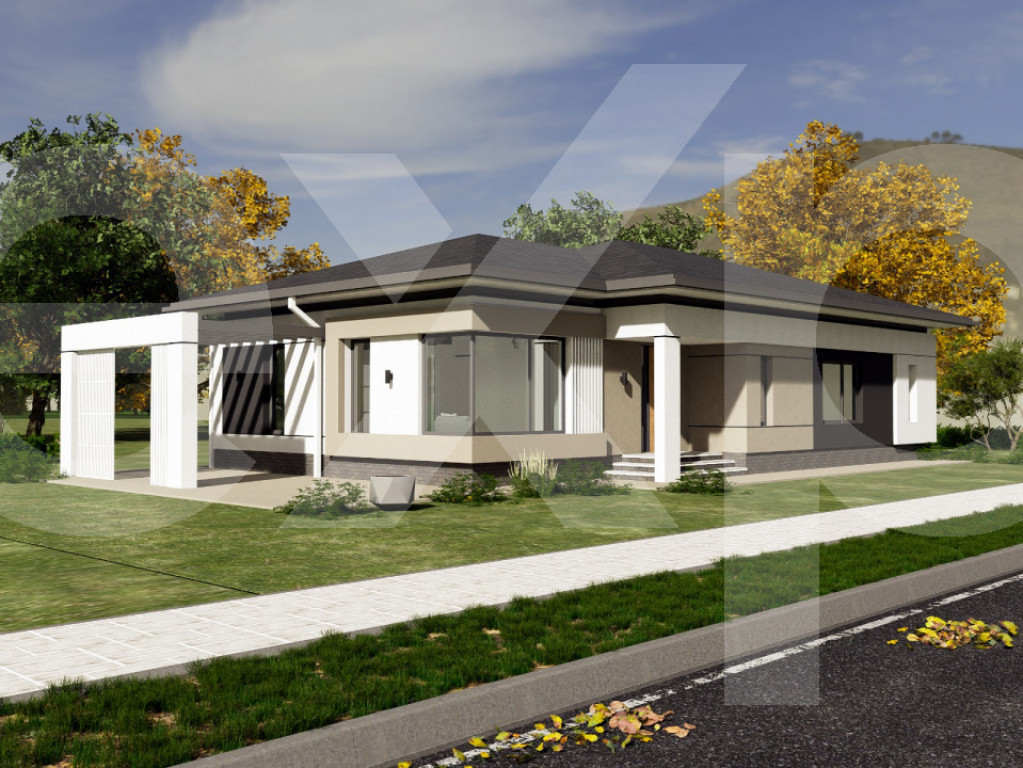 TVA inclus | Case PARTER 4 camere Trivale | Teren 465 mp | U