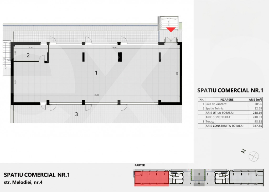 Spatiu Comercial, Zorilor, langa liceul Waldorf, 0% Comision