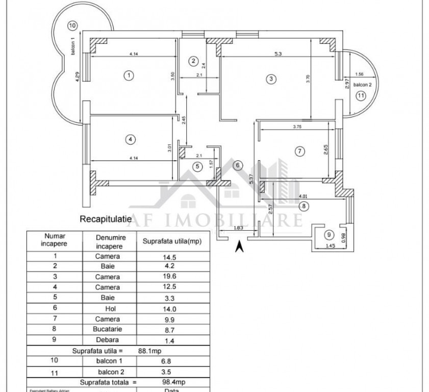 Apartament 4 camere Nicolina - zona Rond Vechi