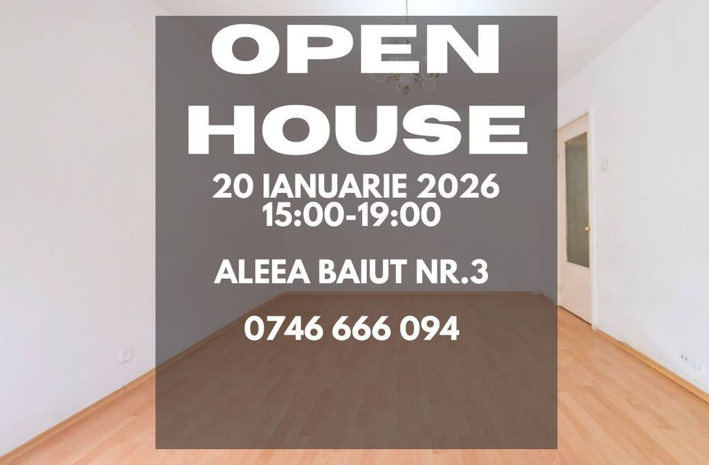 Apartament 3 camere decomandat – Aleea Băiuț nr. 3, M...