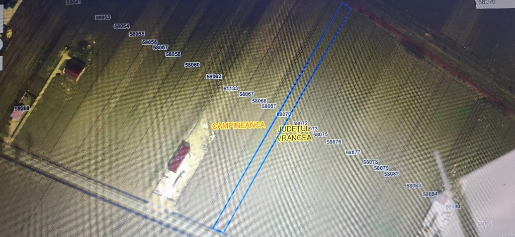 Teren extravilan cu deschidere sosea Focsani-Odobesti 3900mp