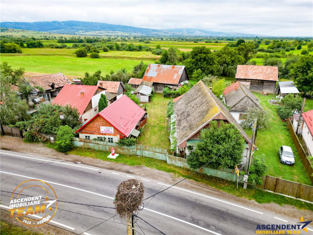 FILM! Domeniu de 1.660mp,cu doua case, atelier si anexe,Lemn