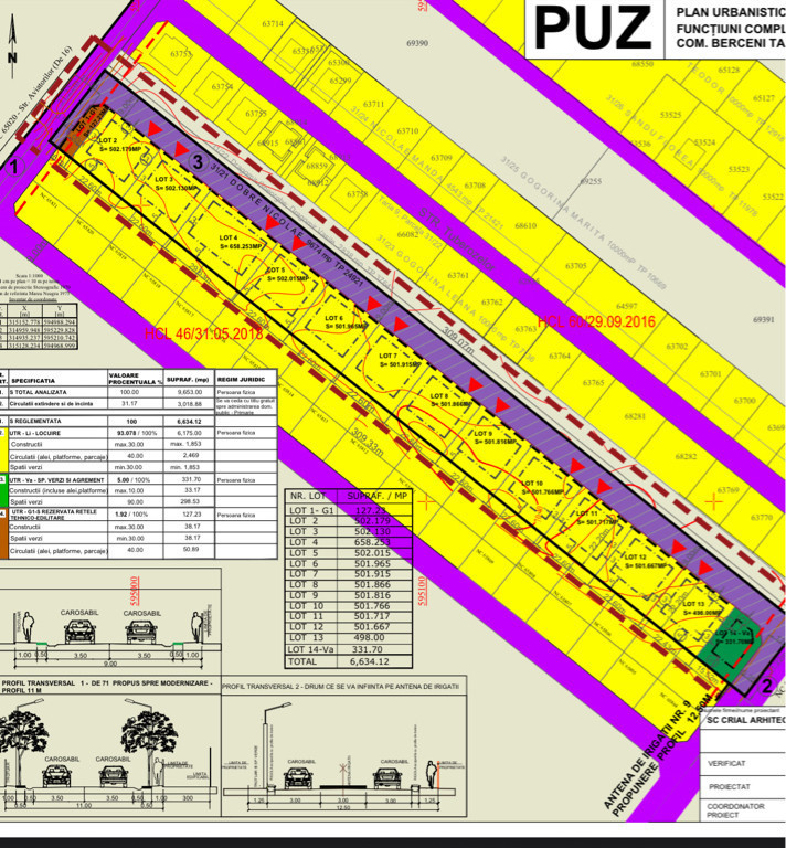Teren comuna Berceni 502mp