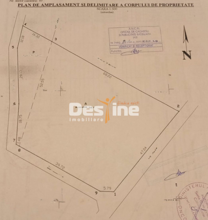 MIROSLAVA - PROSELNICI, teren 3300 mp,