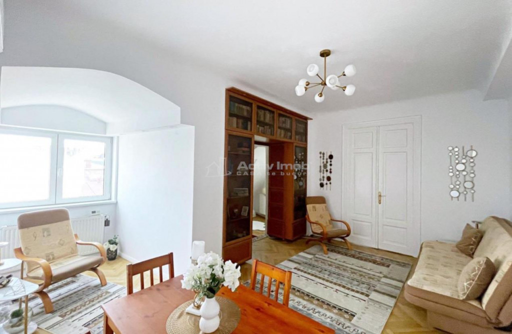 2 Camere, Premium, Amzei, Centrala Proprie, Parcare, 5 min M