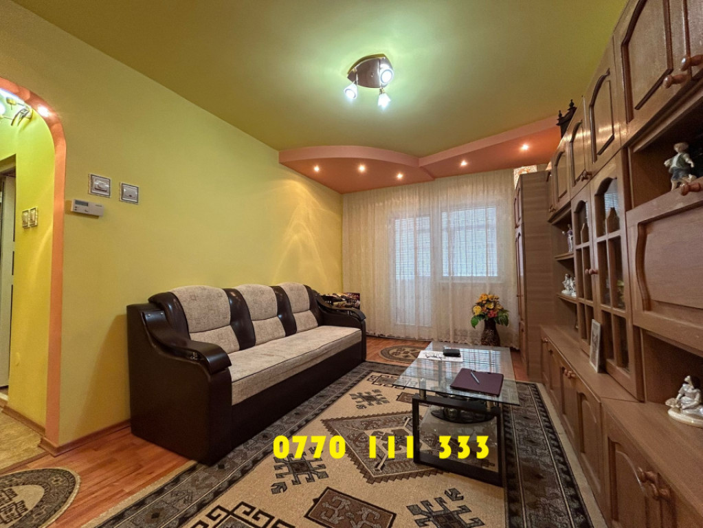 Etaj 1 - Apartament 3 camere 64mp, Mobilat utilat Progresu.