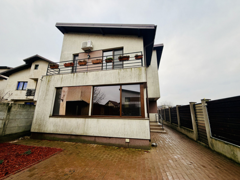 Vila cochetă teren 323 mp Dudu Chiajna utilată și mobilat