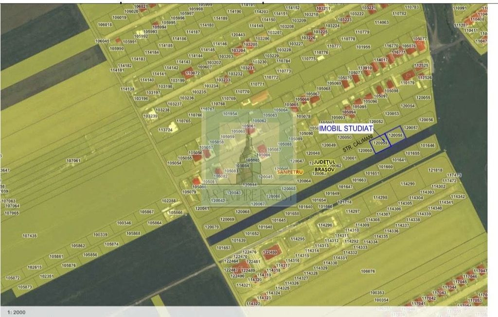 Teren intravilan, cu PUZ, de 518 mp - zona Sanpetru/Prim?...