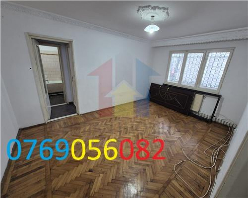 Zona linistita! Ap. 2 camere conf 1, Hipodrom, parter cu bal