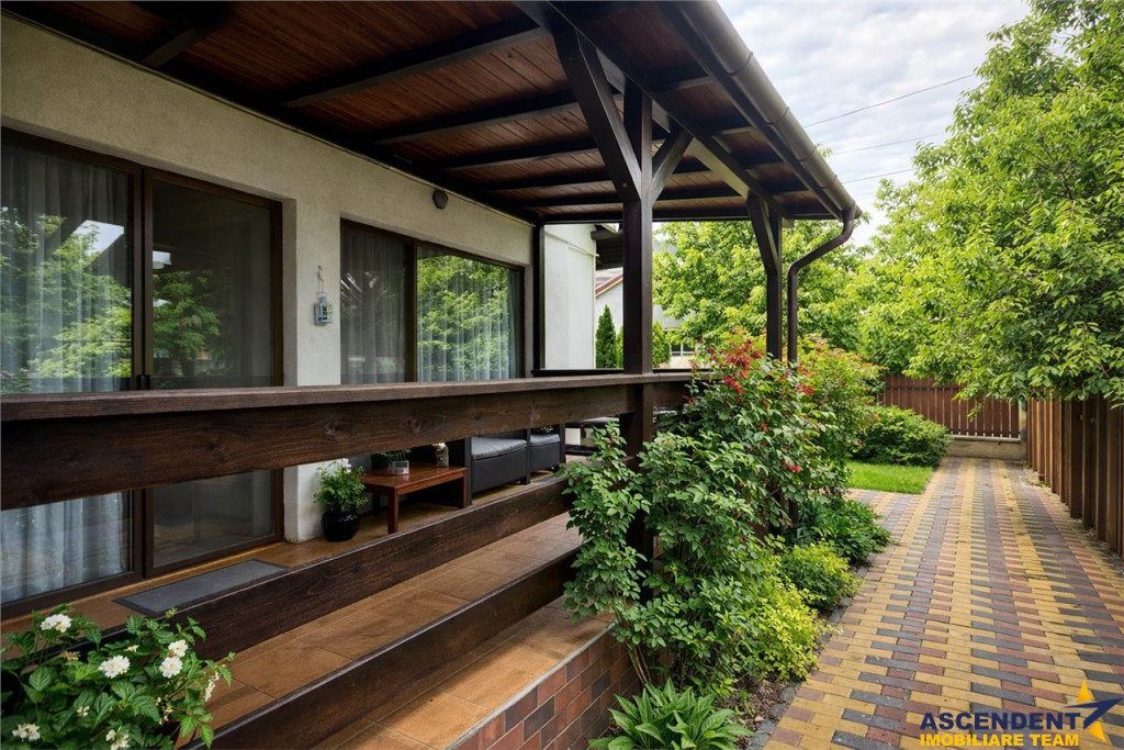 Vila spatioasa in Sancraiu, 2 intrari, foisor, parcare,5 min