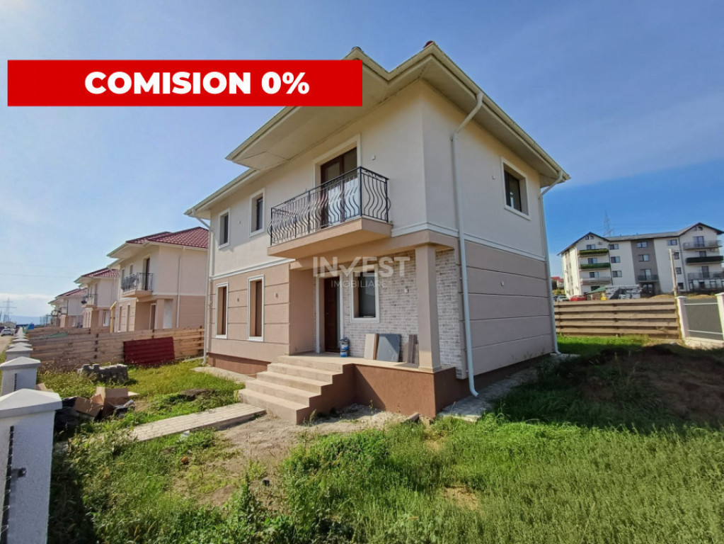 COMISION 0%, CASA INDIVIDUALA , 4 CAMERE, 2 BAI , 94 MP UTIL
