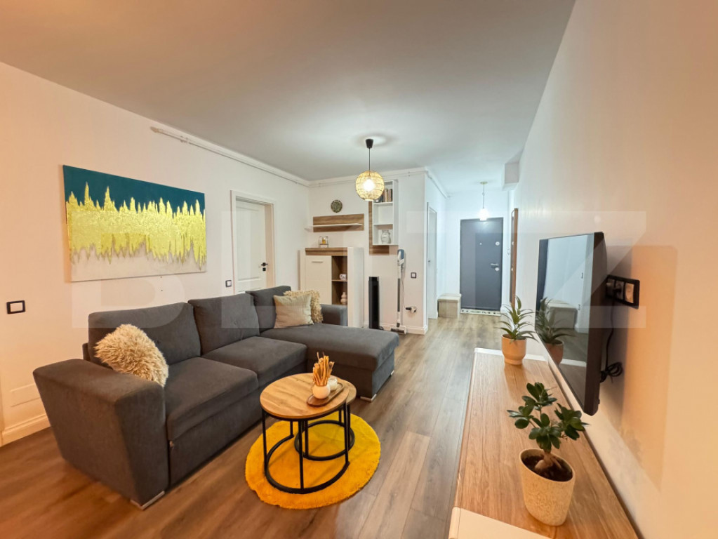 Apartament 2 camere, 46 mp, parcare subterană, zona Abatoru