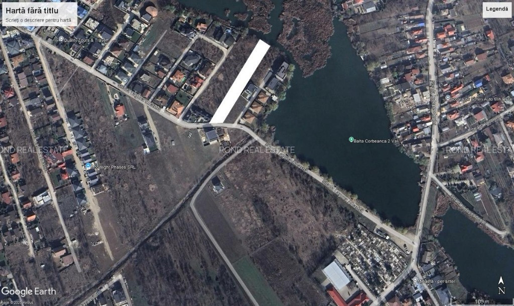 Teren cu deschidere la lac ideal pentru o locuinta