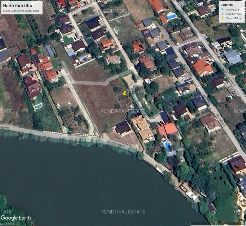 Teren zona Hipodromului, intre case