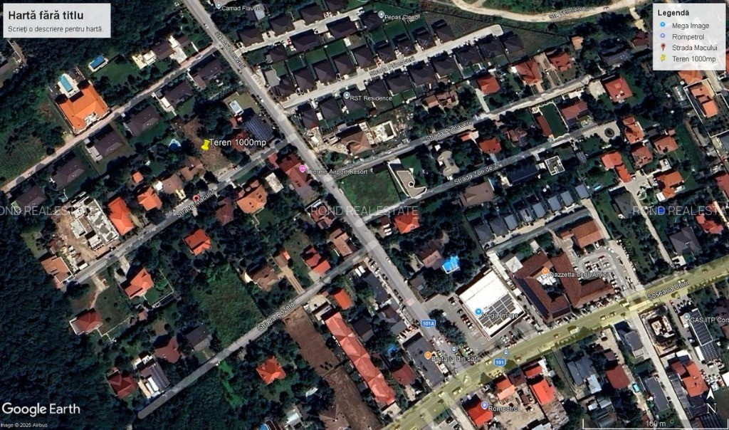 Teren in vecinatatea padurii, toate utilitatile , acces asfaltat