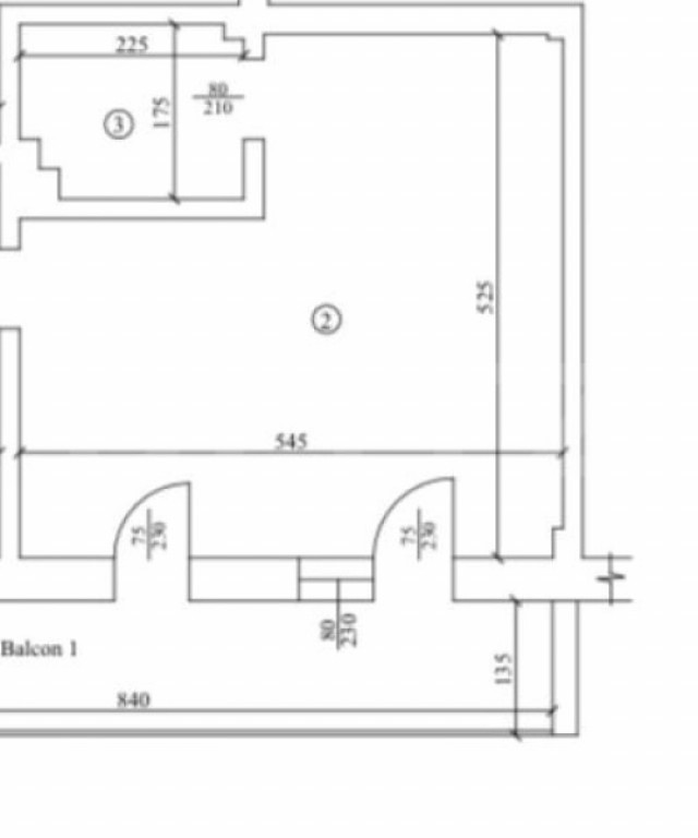 Garsoniera, open space, 35 mp, Cartier Veteranilor - zona Pa