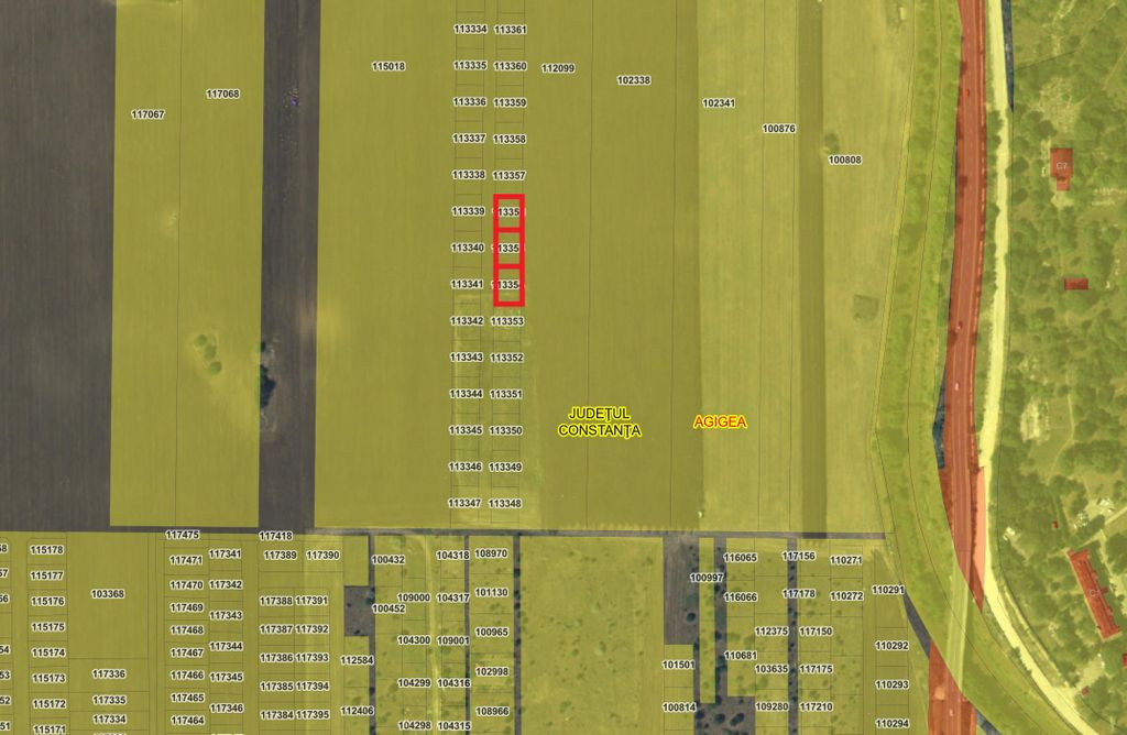 3 loturi teren intravilan 400mp zona Agigea RO-RO - ideal...