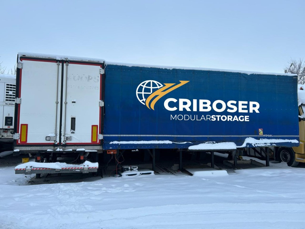 Depozit modular din semiremorci – închiriere spațiu – com. Bors