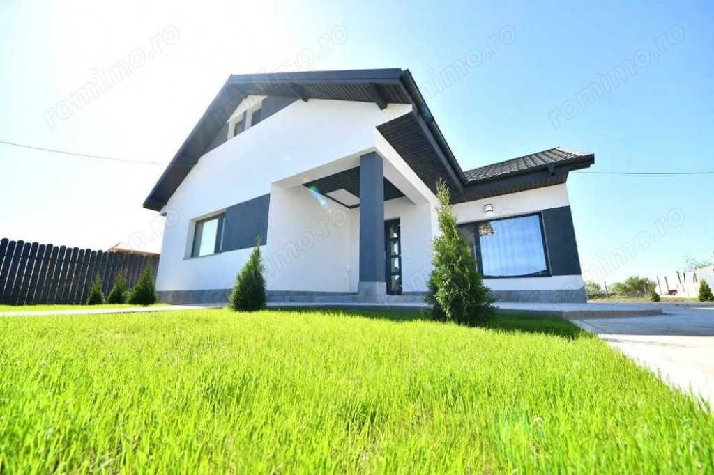 Casă modernă, P+1,complet mobilată, în complex privat...