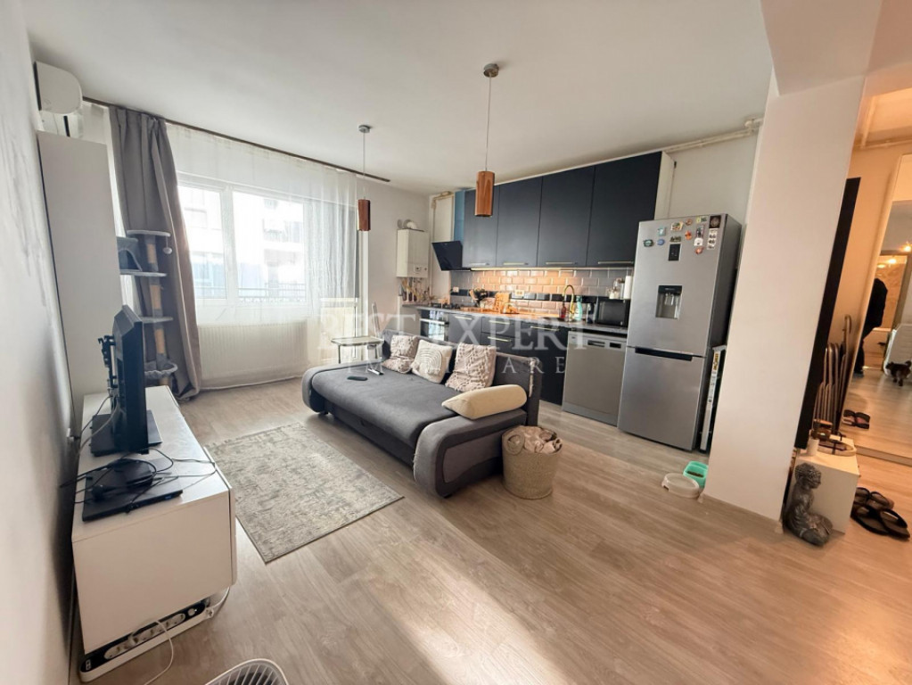 2 Camere Complet Mobilate si Utilate cu Parcare Subterana -M