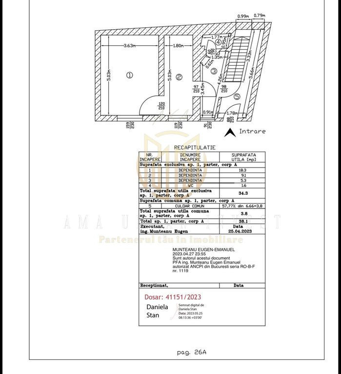 Garsonieră Parcul Carol Mitropolit Nifon