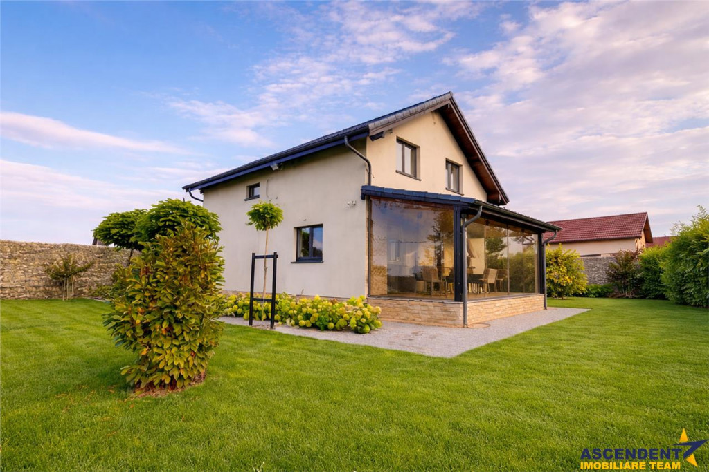 Tur 3D! Vila individuala, tehnologie smart, teren 1.000 mp,T