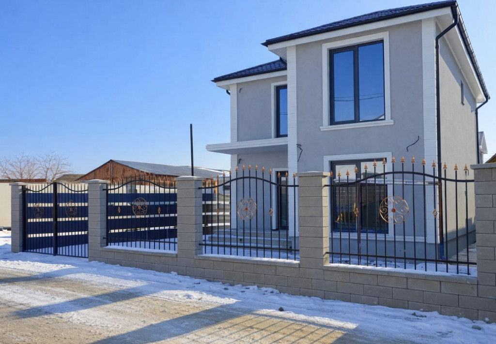 Casă individuală P+1 – Ovidiu zonă liniștită 4 camer