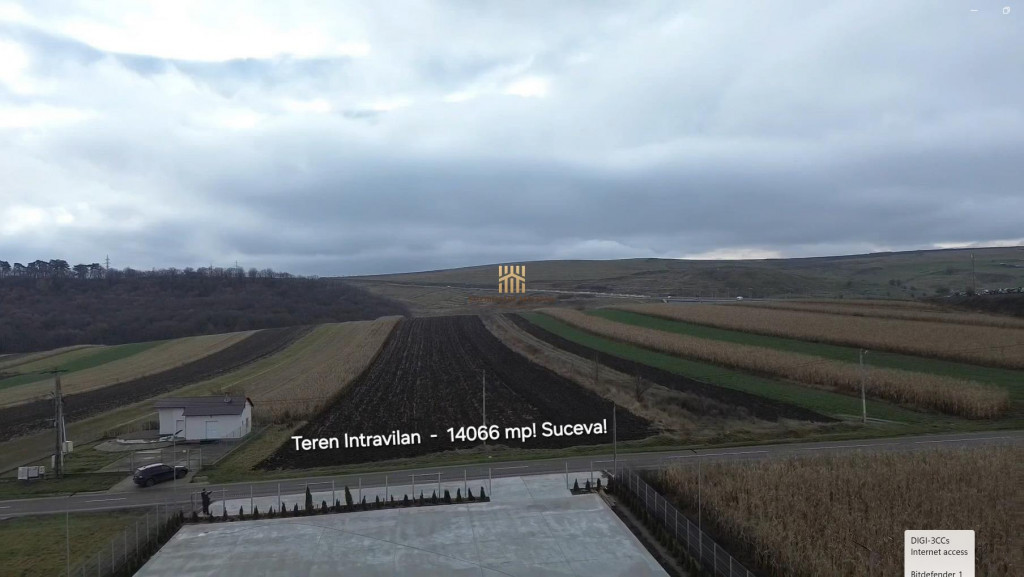 Teren Intravilan 14066 mp 1,4 hectare Suceava Mihoveni