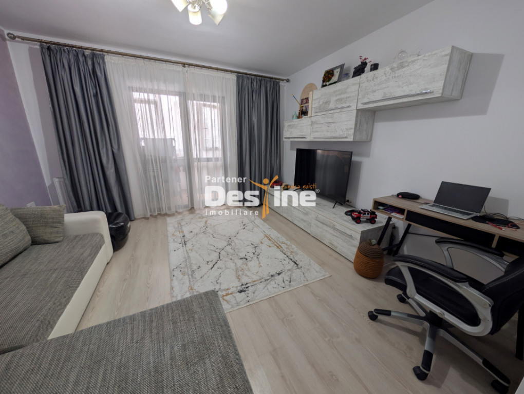 Apartament 2 camere decomandat 59 mp mobilat utilat geam la