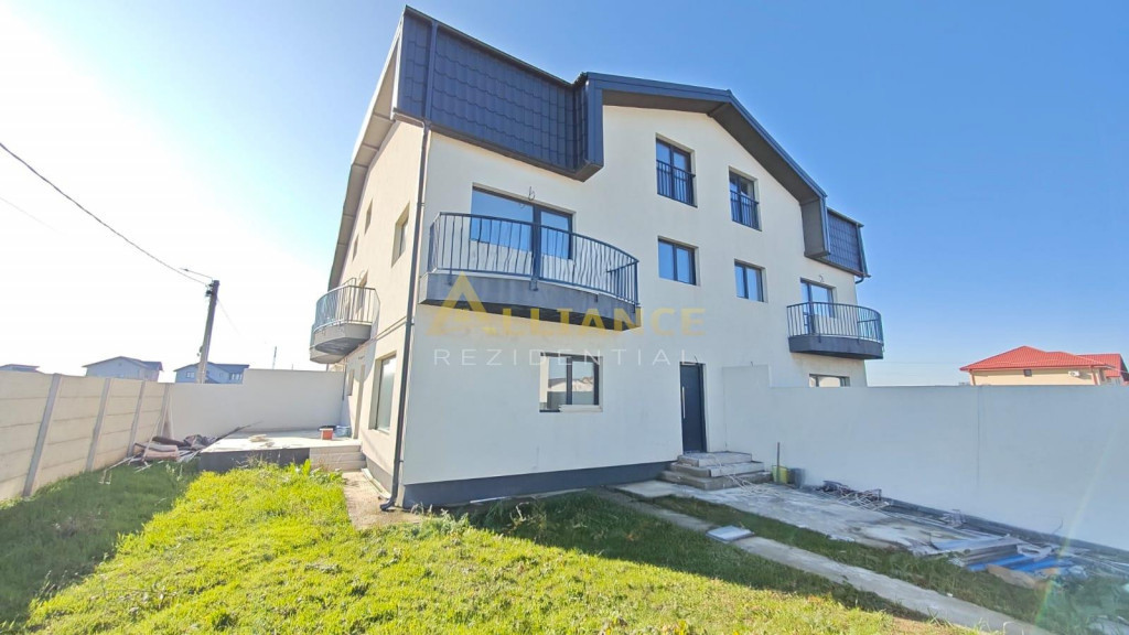 Duplex modern P E M de vânzare – 203 mp utili, 6 camere