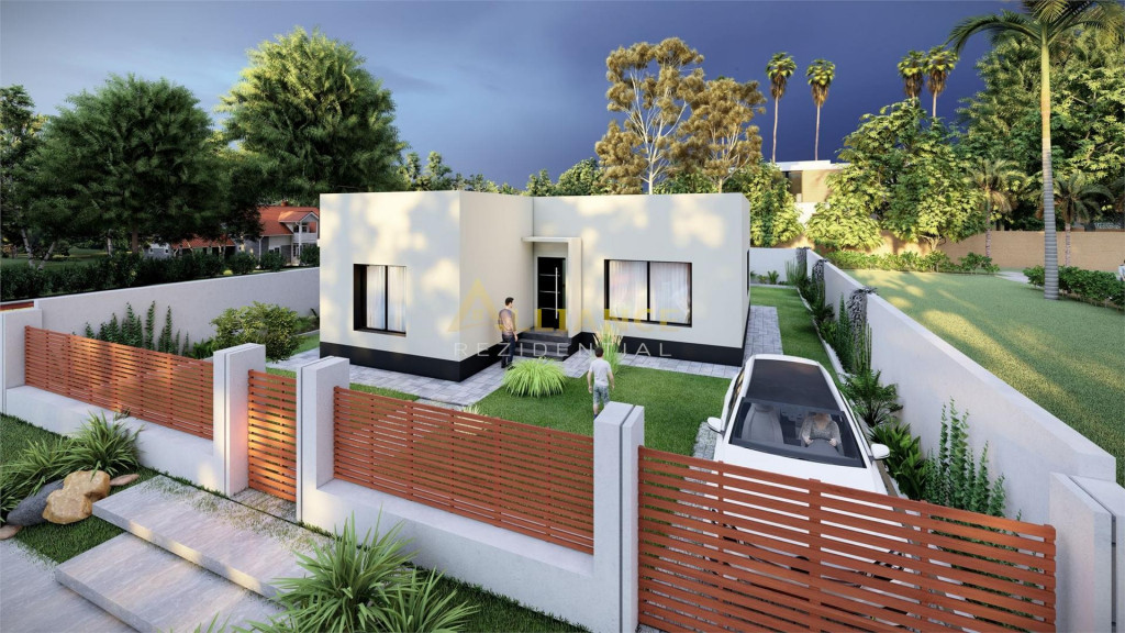 Casa parter- 3 camere - 375mp teren - incalzire pardoseala -