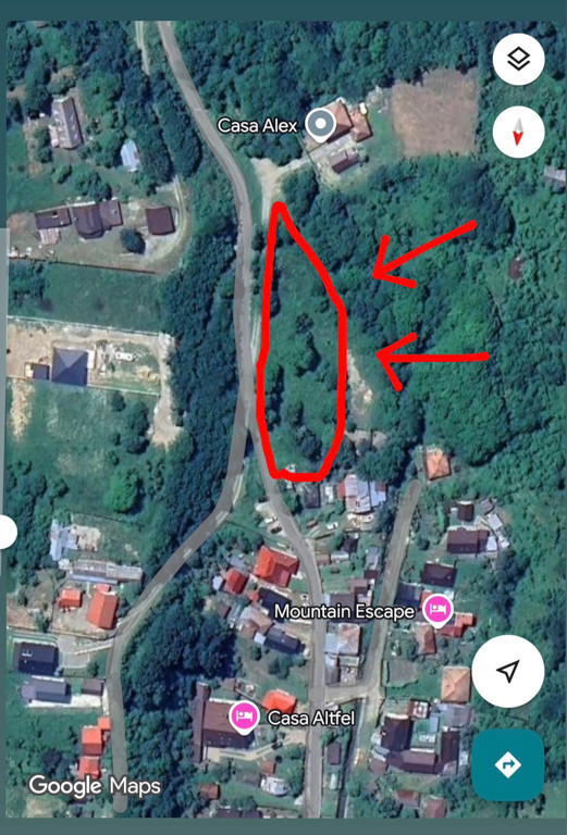 Proprietate intravilană teren – 2.298 mp – Mălaia, jud. Vâlcea