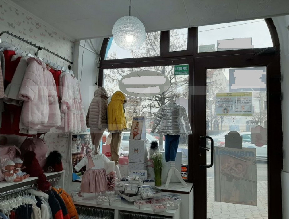 Spatiu comercial, 40 mp, vitrina la strada, zona centrala