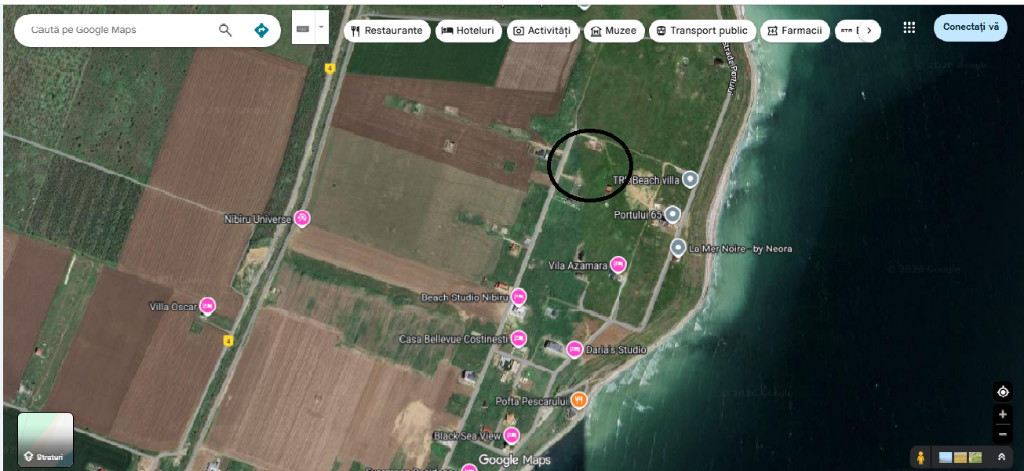 Teren Statiunea Costinesti zona Epava