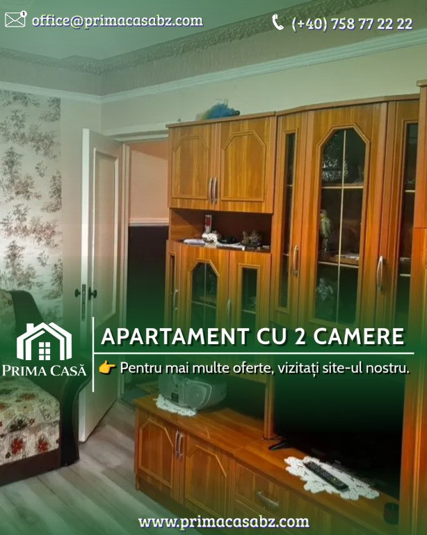 Apartament cu 2 camere ~ zona Crang ~ etaj 4 ~ cu imbunatatiri