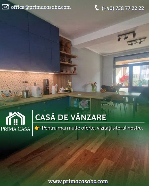 Vila ~ Cartier Orizont/BZ ~ 4 camere ~ mobilata/utilata