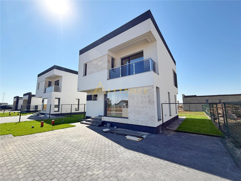 Vila individuala P M || 4 camere 3 bai ||teren 308mp ||Str.