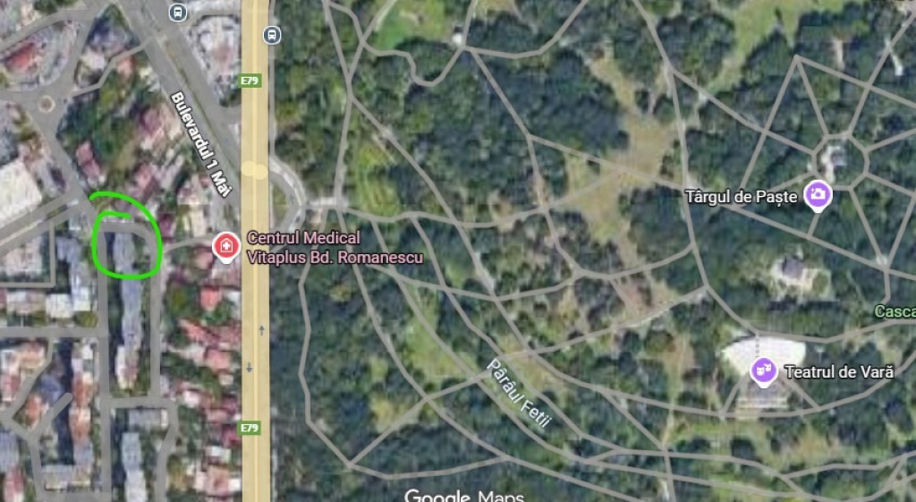 Apartament 3 camere, vedere directă la Parcul Romanescu 1 Mai