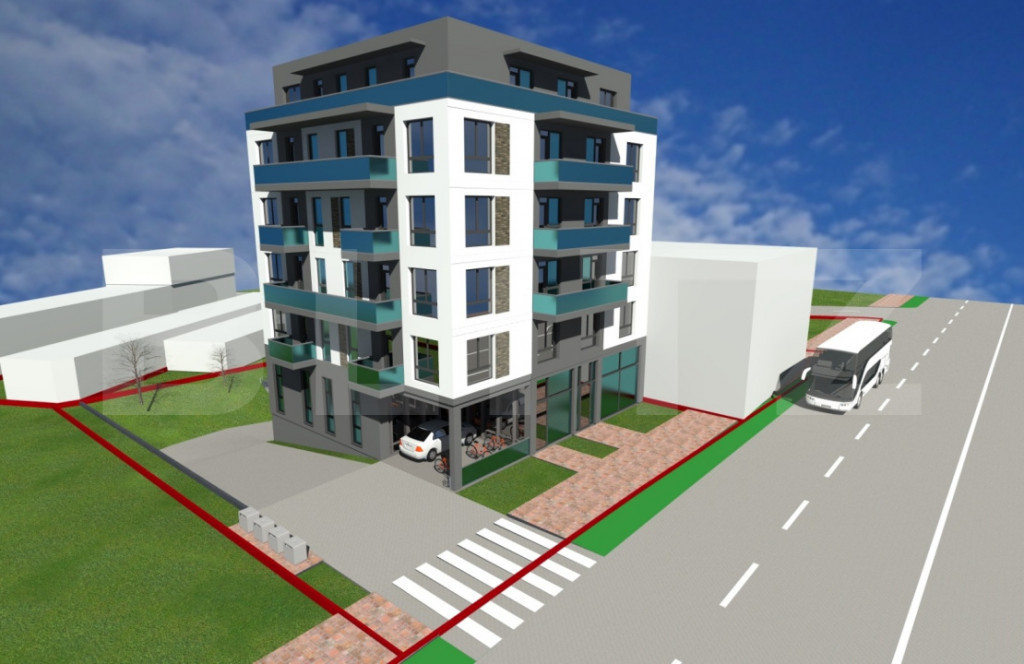 Apartament 2 camere, decomandat, 60 mp, imobil nou, zona Riv